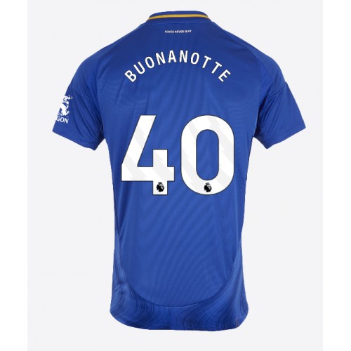 Dres Leicester City Facundo Buonanotte #40 Domaci 2024-25 Kratak Rukav